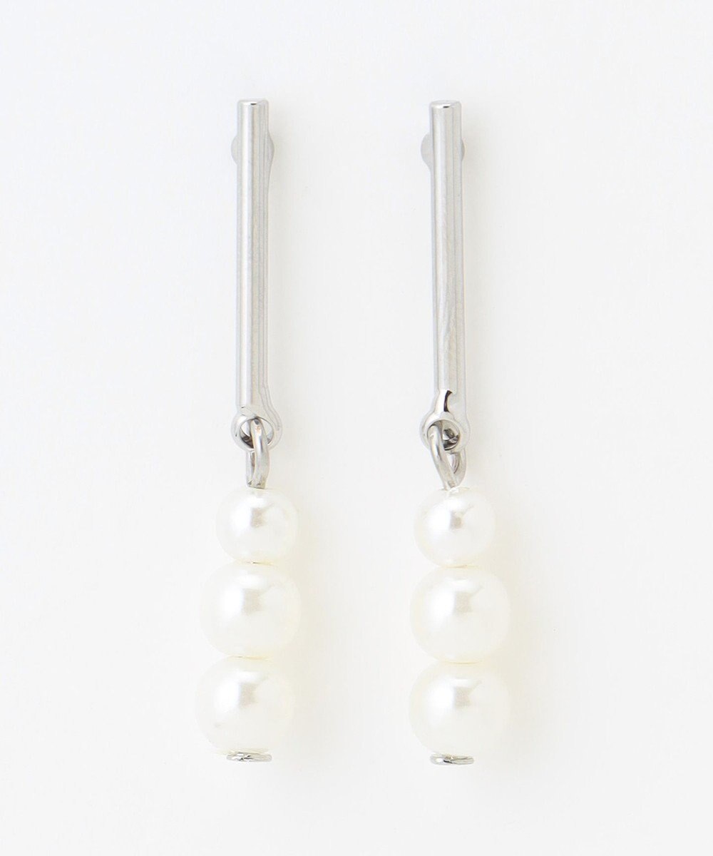 ANY 【WEB限定】トリプルパールピアス(両耳用) 