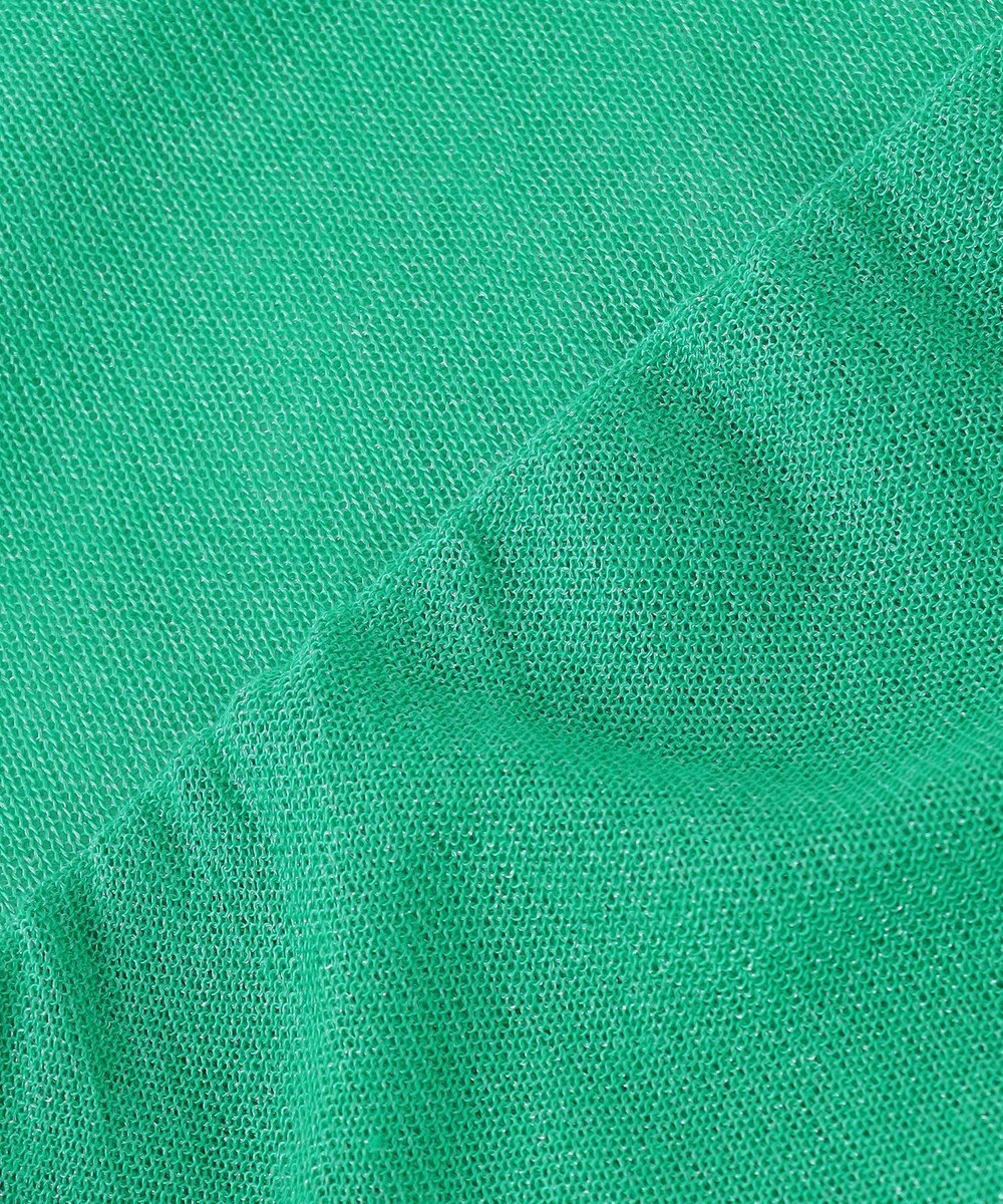 Feroux 【洗える】シアーカラー カーディガン 