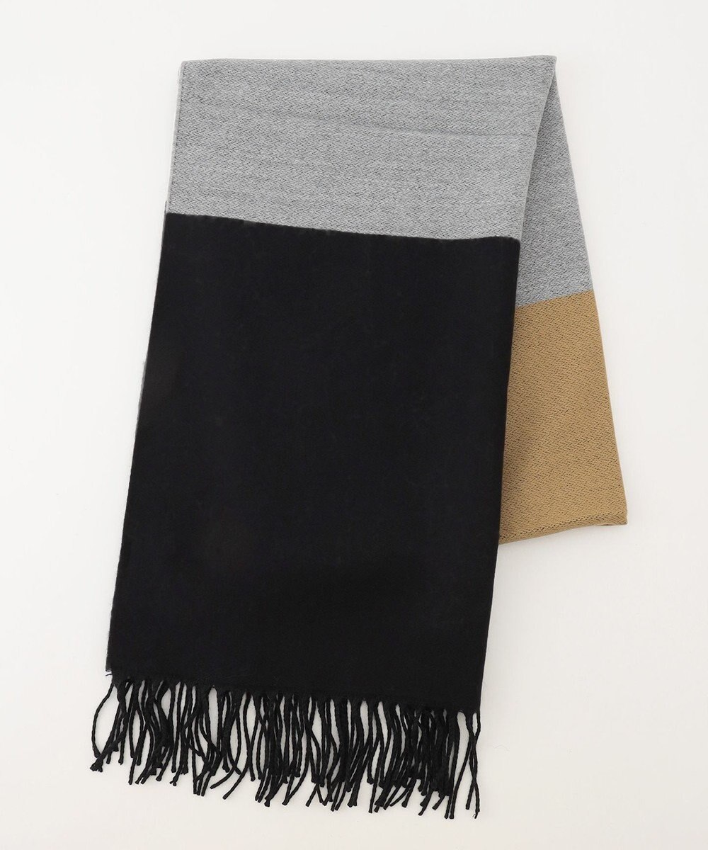 JOSEPH ABBOUD MOUNTAIN 【SPACE／UNISEX】マルチボーダー ストール 