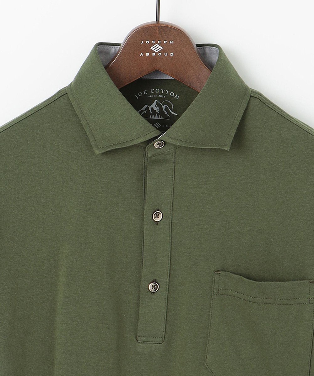 JOSEPH ABBOUD MOUNTAIN 【究極の着心地】 オーガニックコットン ポロシャツ 