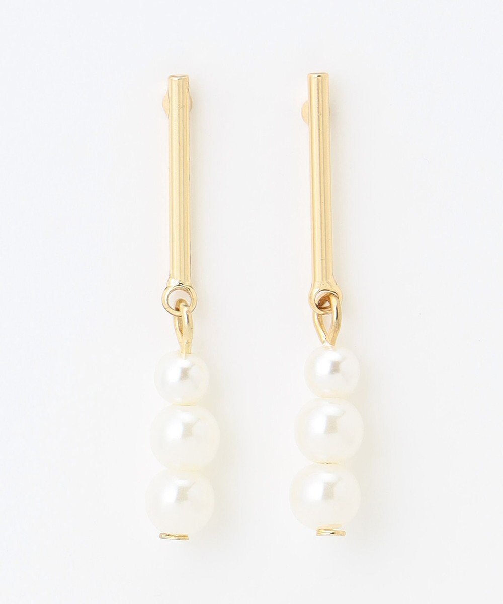 ANY 【WEB限定】トリプルパールピアス(両耳用) 