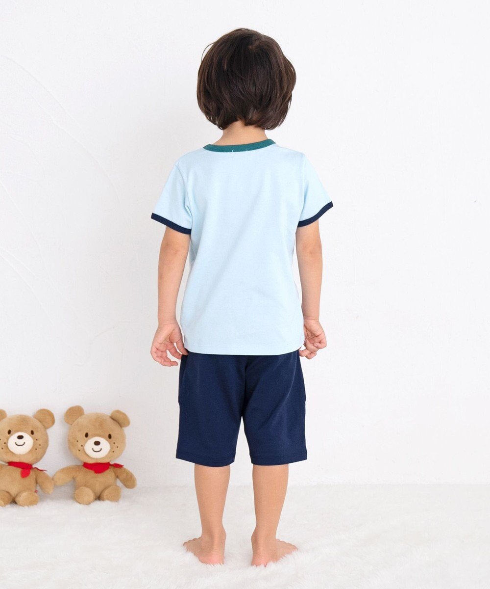 MIKI HOUSE HOT BISCUITS 【80-120cm】 ビーンズ ルームウェア 上下セット 