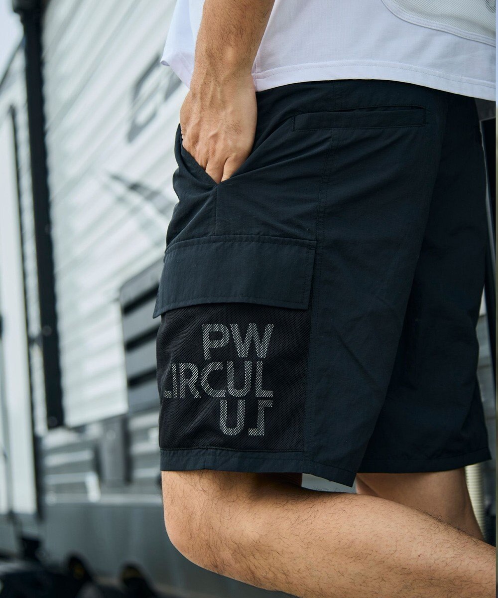 PW CIRCULUS 【MEN】メッシュカーゴショーツ ゴルフ 