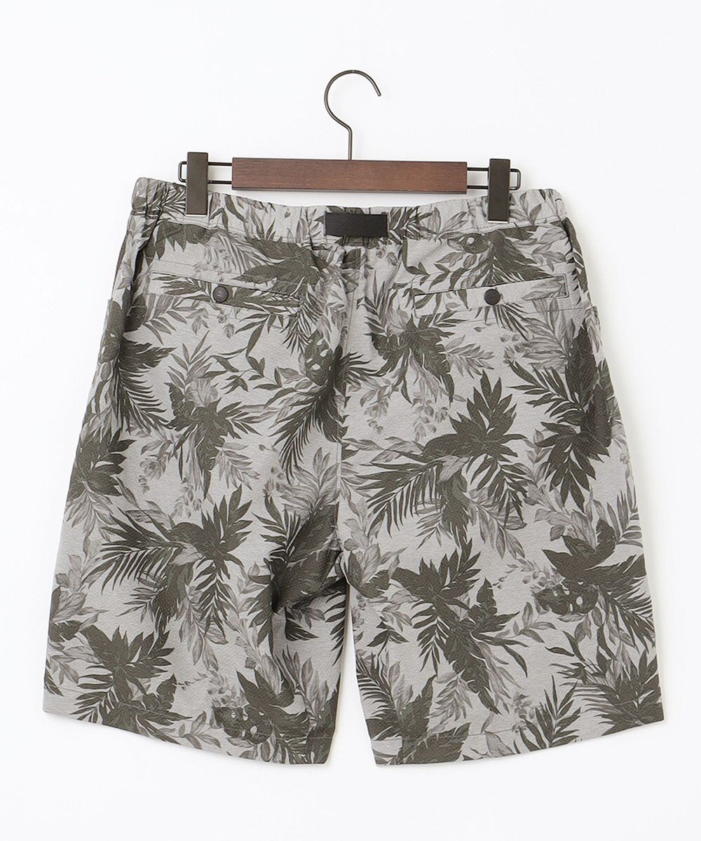 JOSEPH ABBOUD MOUNTAIN 【UNISEX】軽量/ECO撥水 3Dエンボスリーフショーツ 