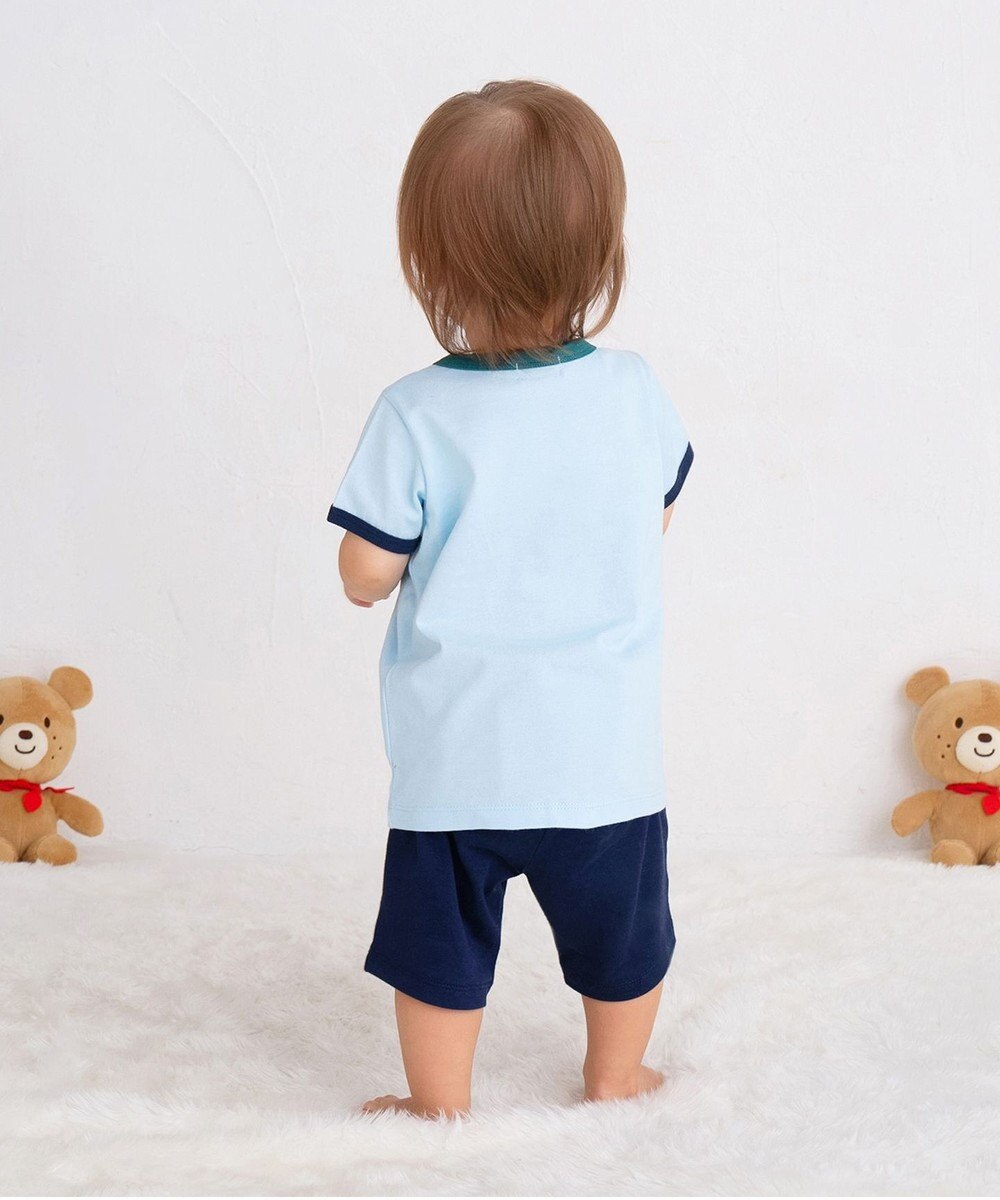 MIKI HOUSE HOT BISCUITS 【80-120cm】 ビーンズ ルームウェア 上下セット 