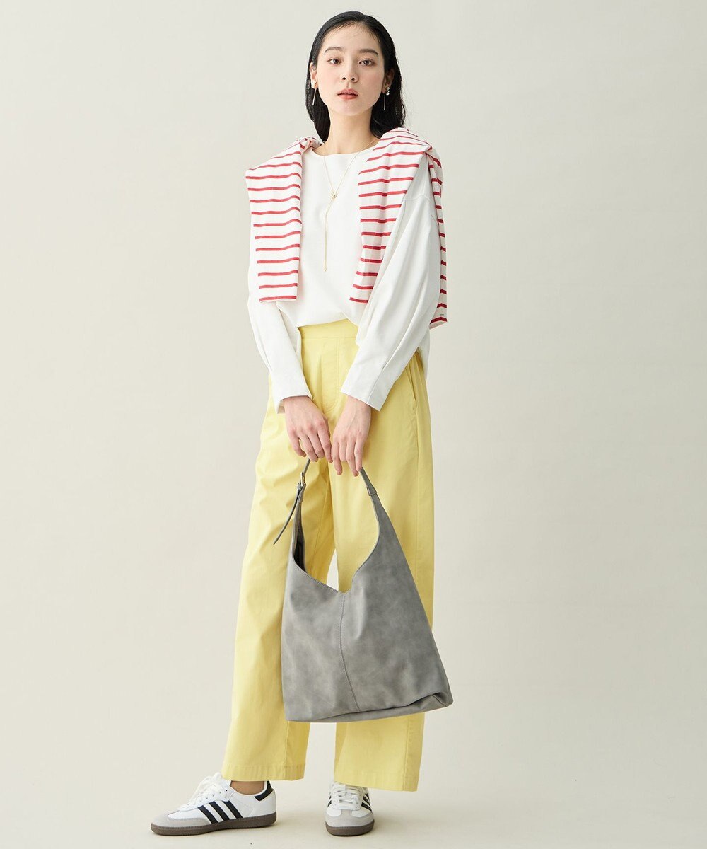 ANY パステルスエードライクワンショルダーバッグ 