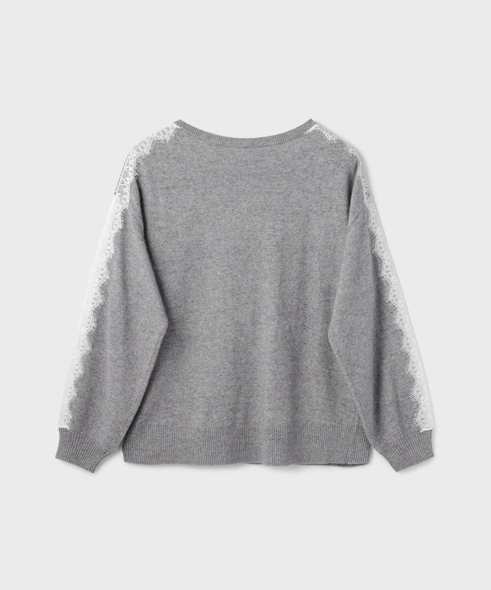 GRACE CONTINENTAL レーススリーブトップ 