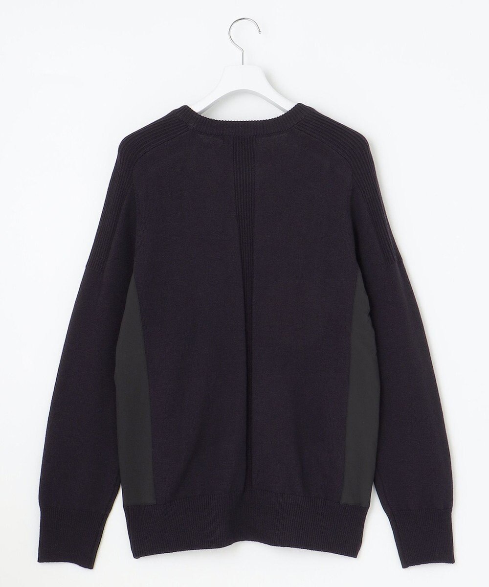 23区GOLF 【MEN】【ウォッシャブル】サドルショルダー クルーニット 