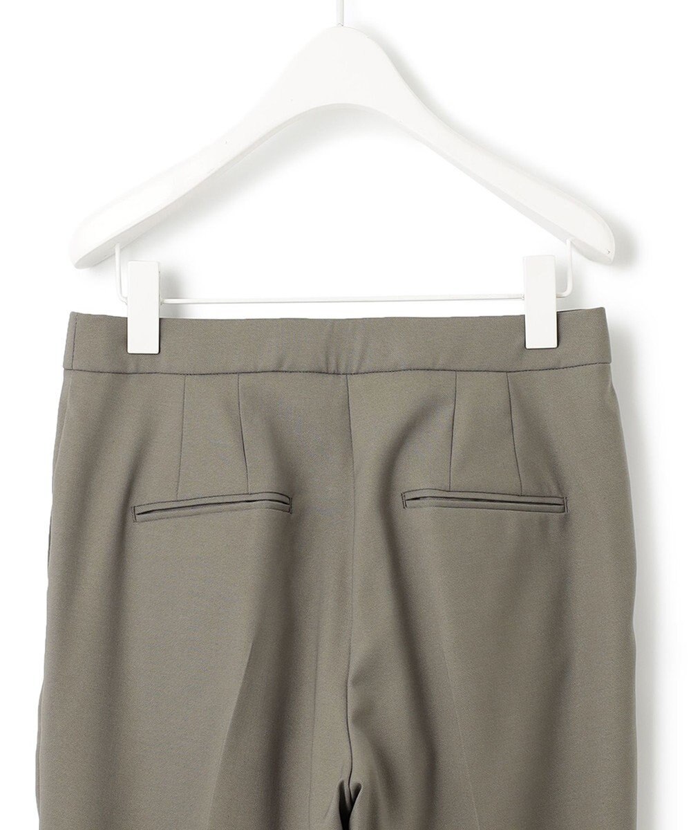 ICB 【新色追加・洗える】 ウールマットウース テーパードパンツ 