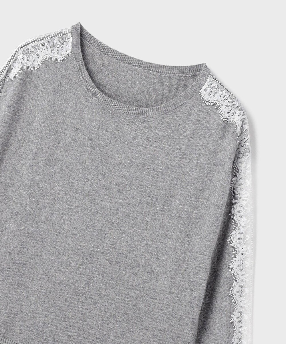 GRACE CONTINENTAL レーススリーブトップ 