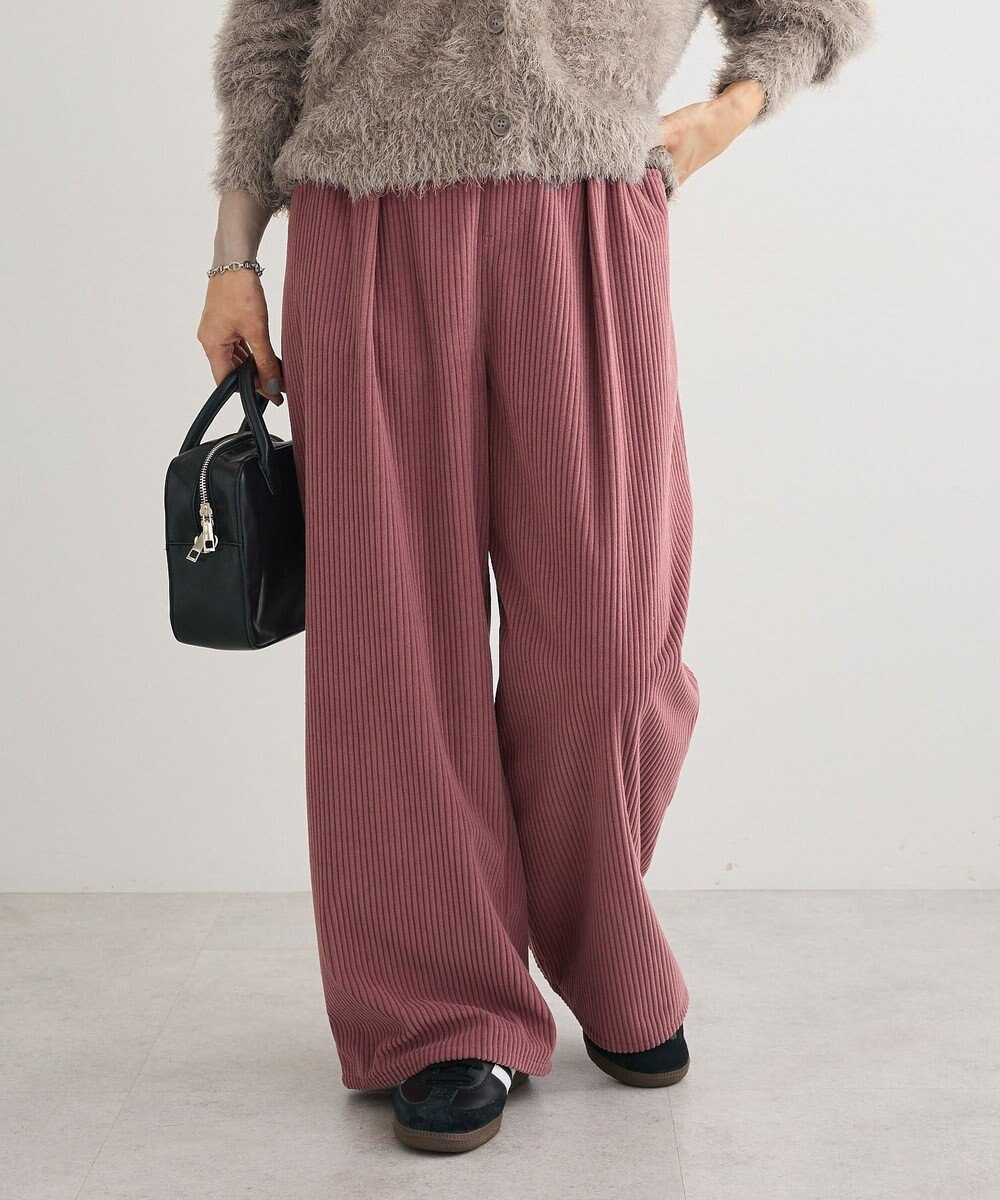 Green Parks 太畝コーデュロイカラーパンツ 