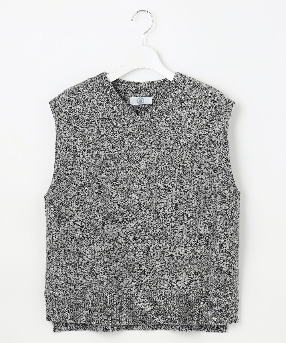 J.PRESS LADIES L 【洗える】MIX COLORED ニット ベスト 