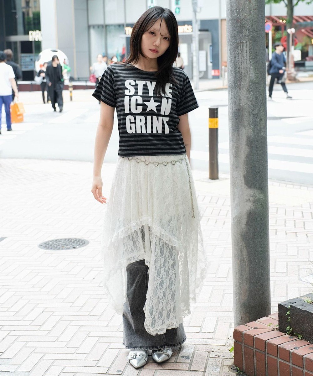 WEGO カラーロゴT 