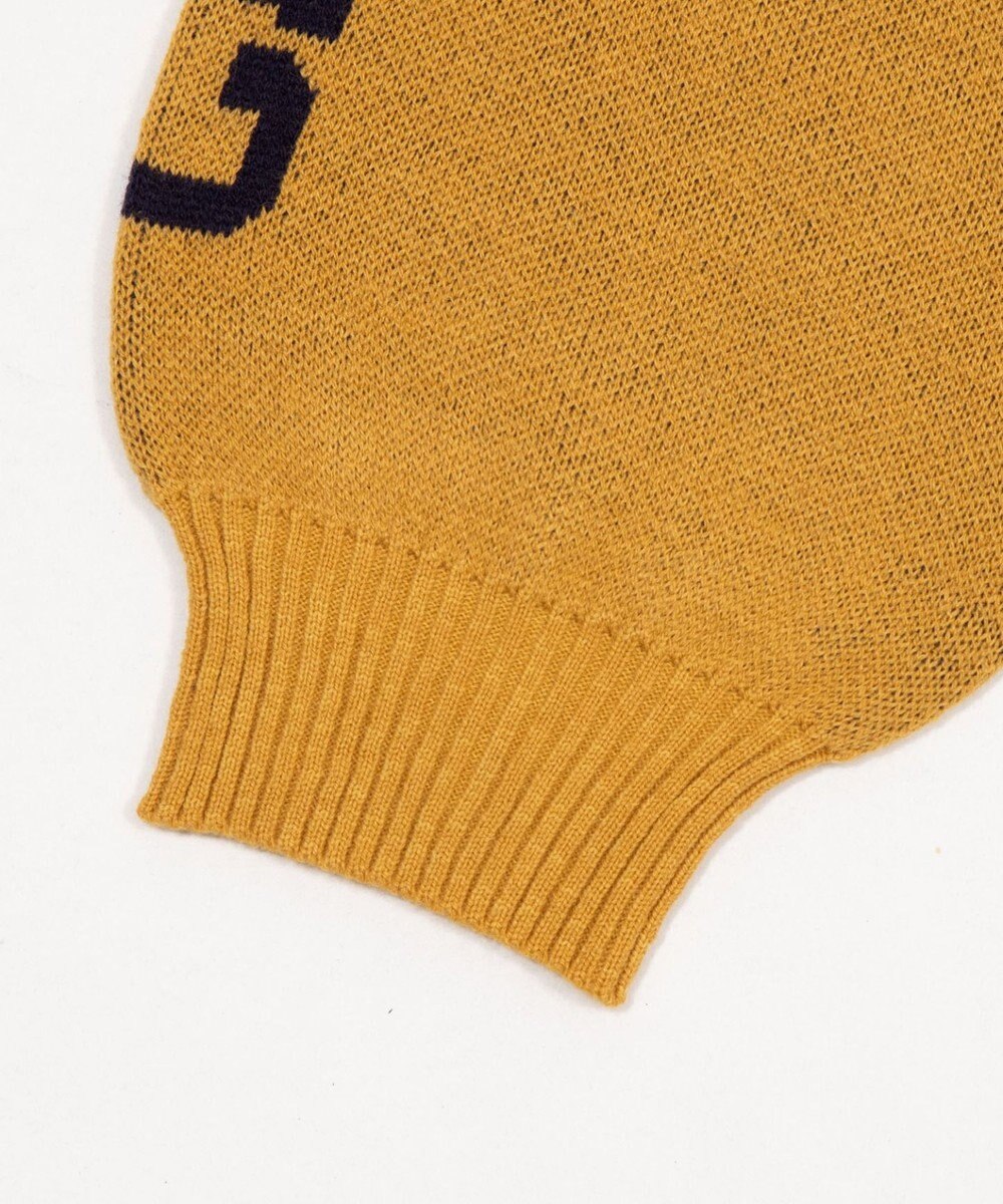 WEGO スリーブロゴニットプルオーバー 