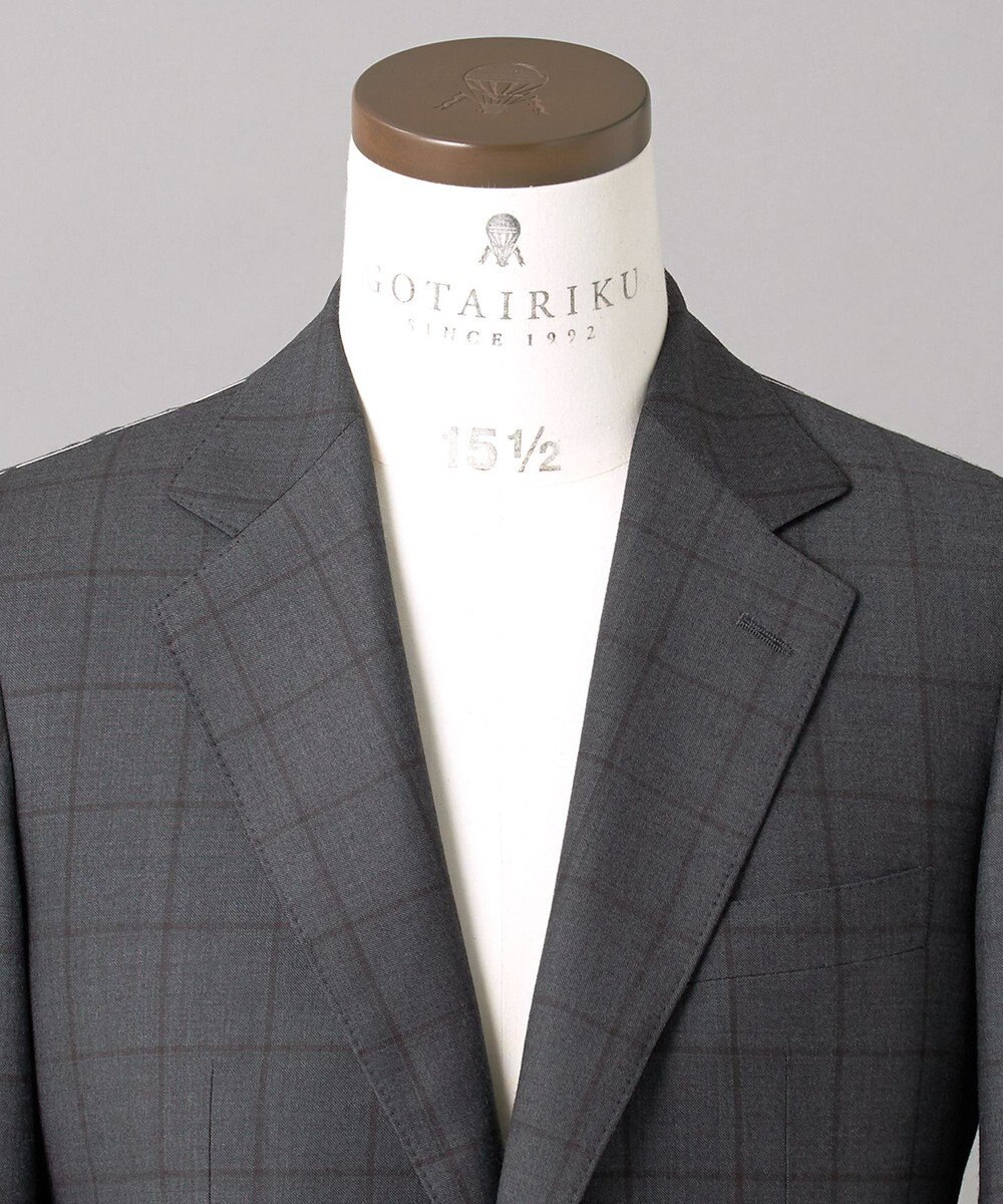 GOTAIRIKU 【ZEGNA/ゼニア】TROFEO/トロフェオ スーツ（グレー×格子） 