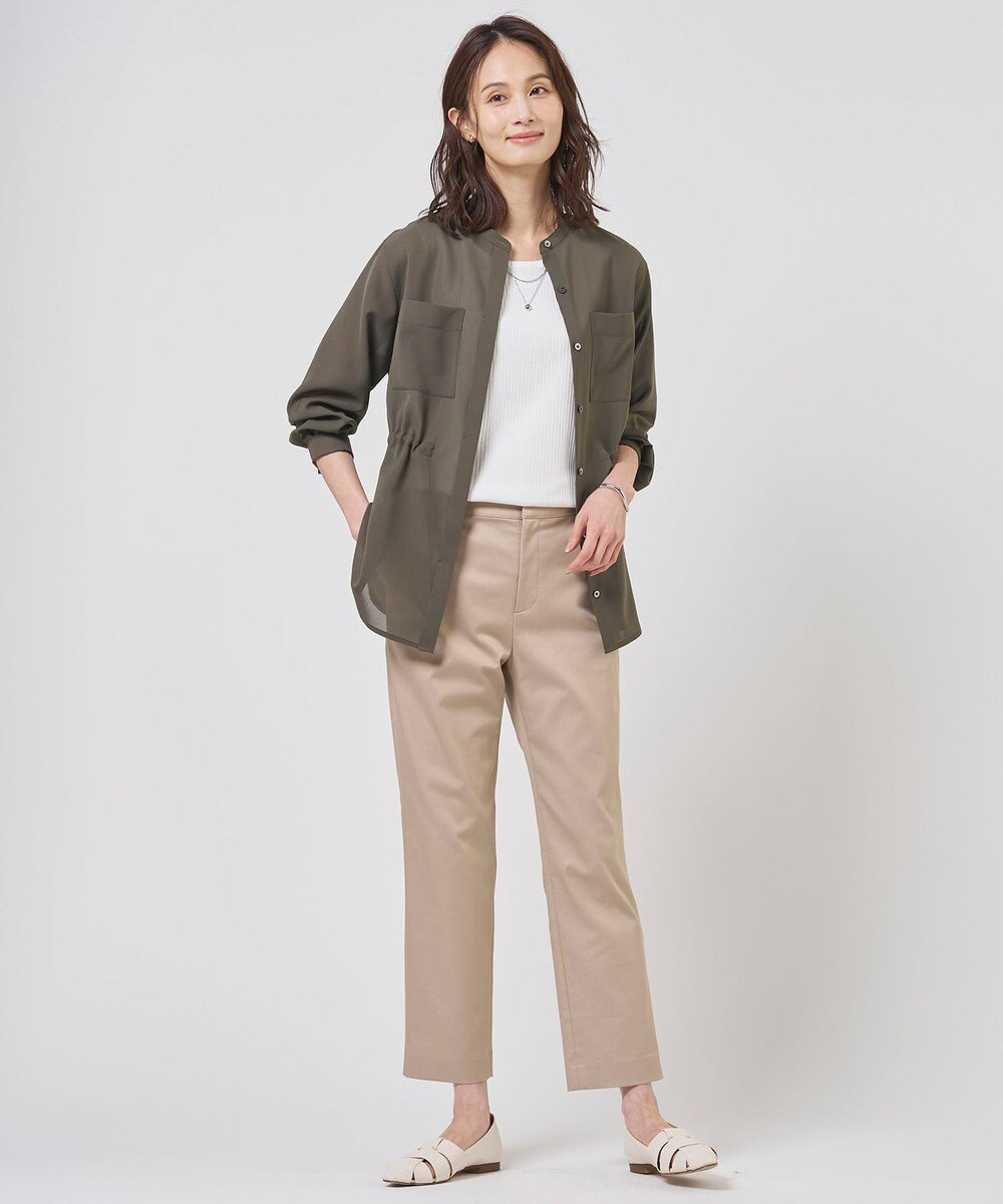 J.PRESS LADIES S RELAXION Sheer ボイル ブラウス 