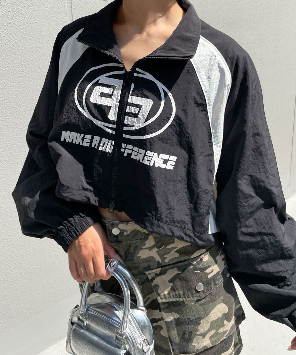 WEGO キリカエナイロンブルゾン 