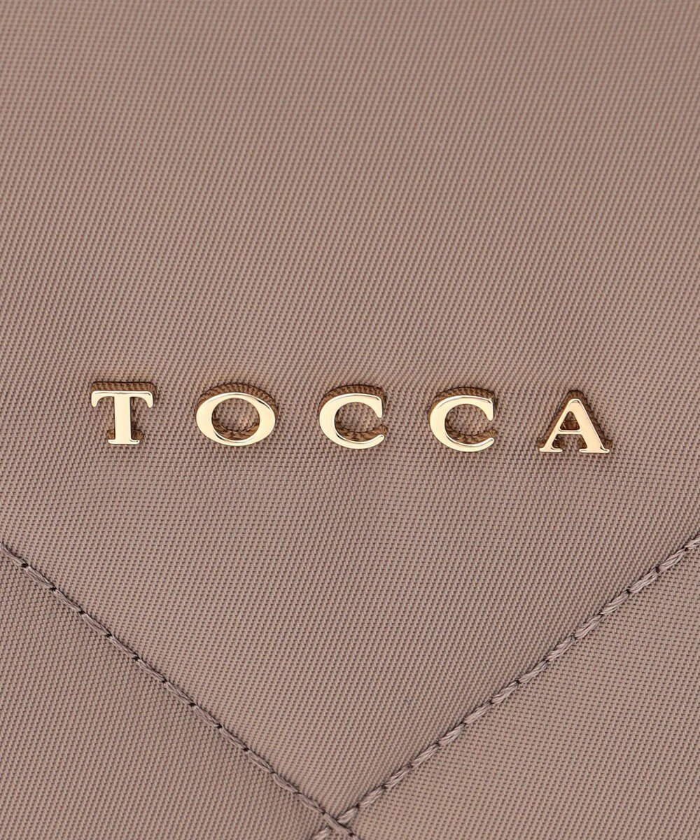 TOCCA 【撥水・A4サイズ対応】TRACE PAVE QUILT TOTE キルトバッグ 