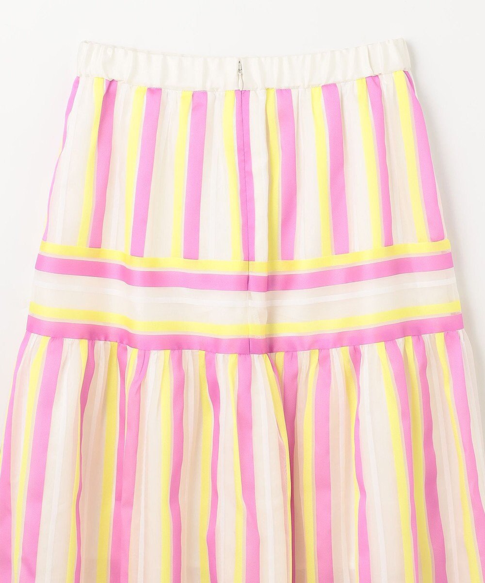 GRACE CONTINENTAL マルチシアーストライプスカート 