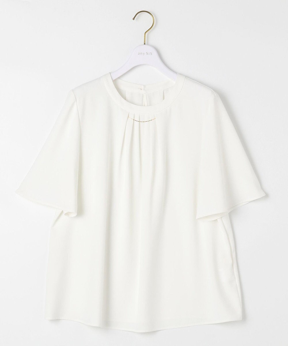 ANY SIS 【洗える】リュクスバーポイント ブラウス 