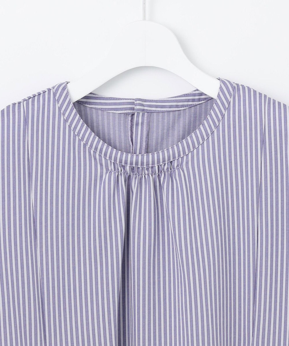 J.PRESS LADIES S 【WEB限定・洗える】ストライプジャージー フレア カットソー 