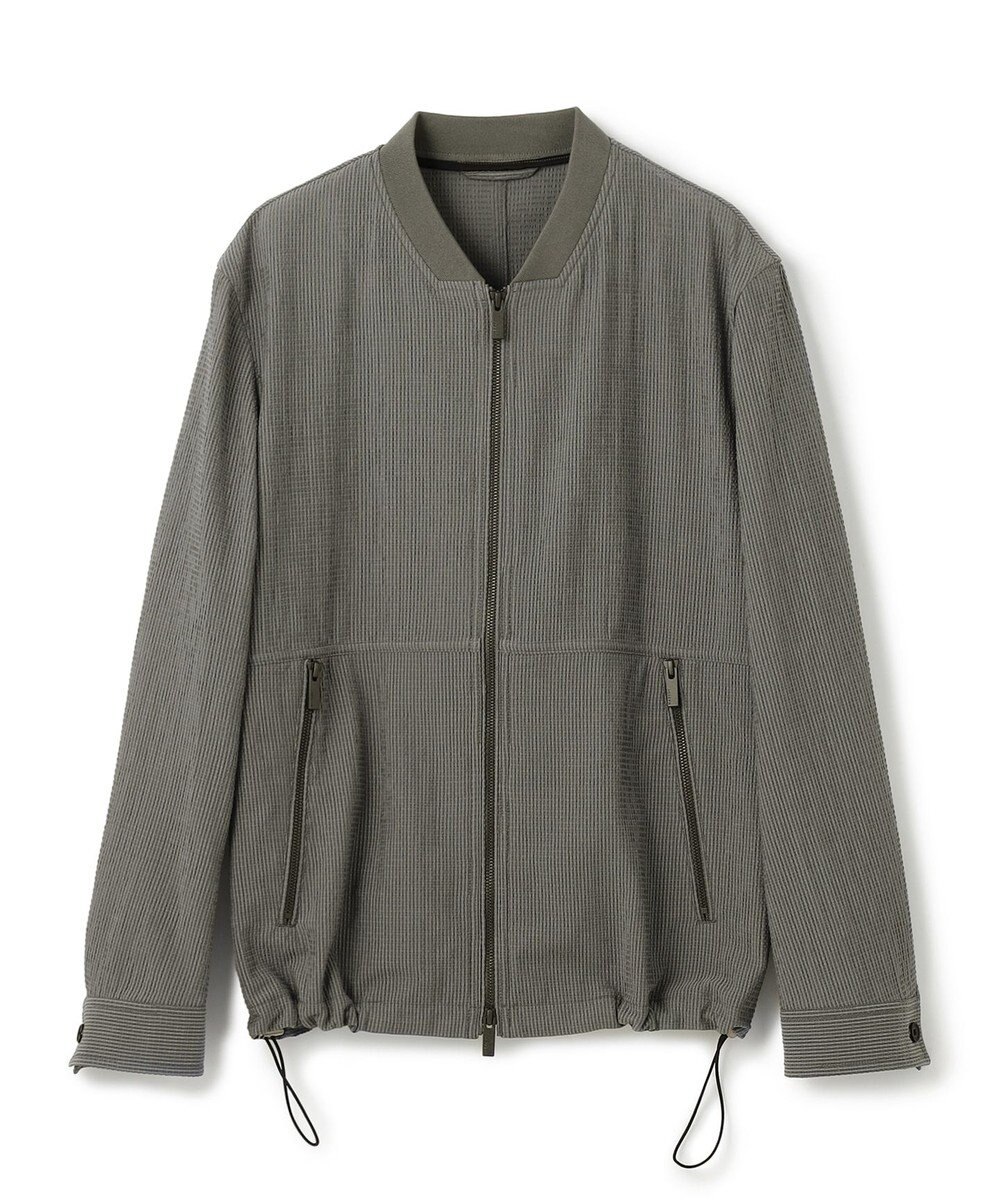 JOSEPH HOMME ＜新色追加＞新素材【通気性/ストレッチ】トリコサッカーストレッチ 　ジップアップブルゾン 