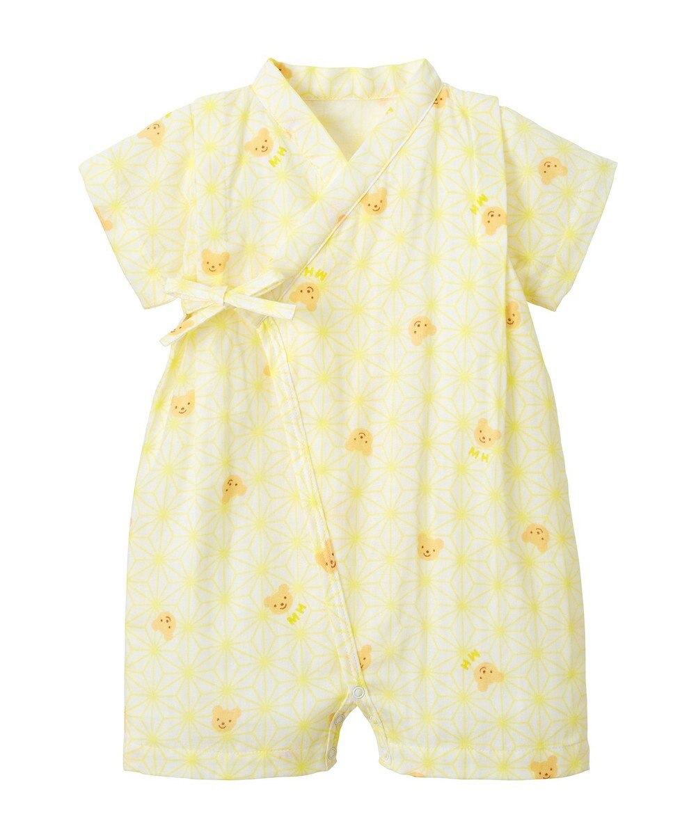 MIKI HOUSE HOT BISCUITS 【ミキハウス】【50-80cm】甚平オール 