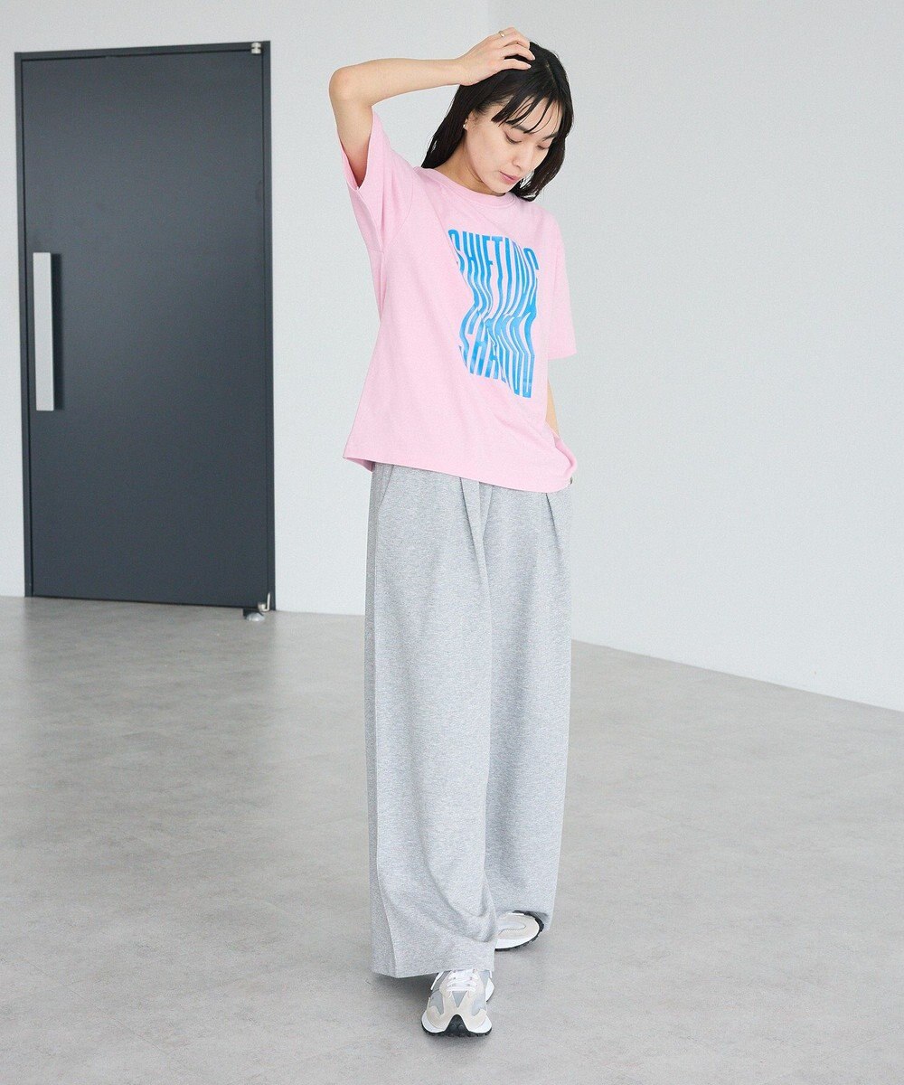 CRAFT STANDARD BOUTIQUE ツイストロゴハーフスリーブTシャツ 