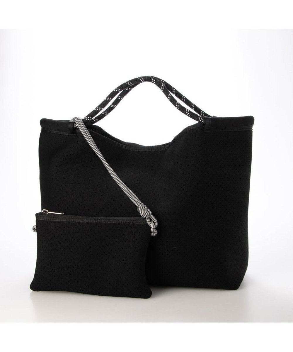 UNBILLION カシュカシュ cachecache / ネオプレーンパンチングトート 