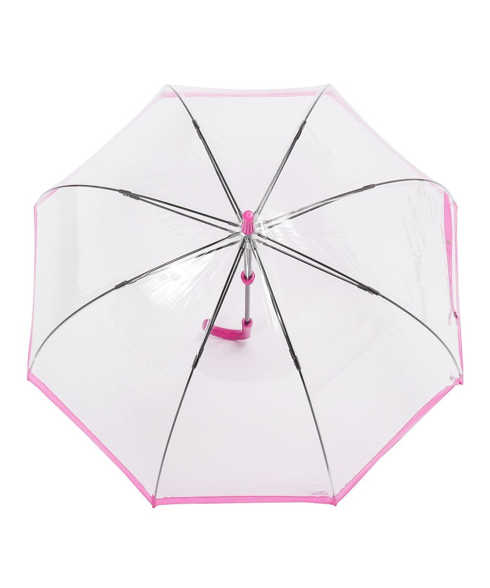 MOONBAT 【雑誌掲載／non・no】フルトン (FULTON) Birdcage ワンポイントロゴ 長傘 透明傘 