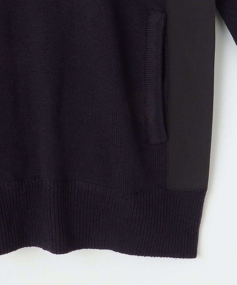 23区GOLF 【MEN】【ウォッシャブル】サドルショルダー クルーニット 