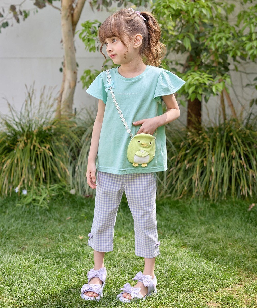 ANY KIDS 【WEB限定/すみっコぐらし】ポシェットTシャツ 