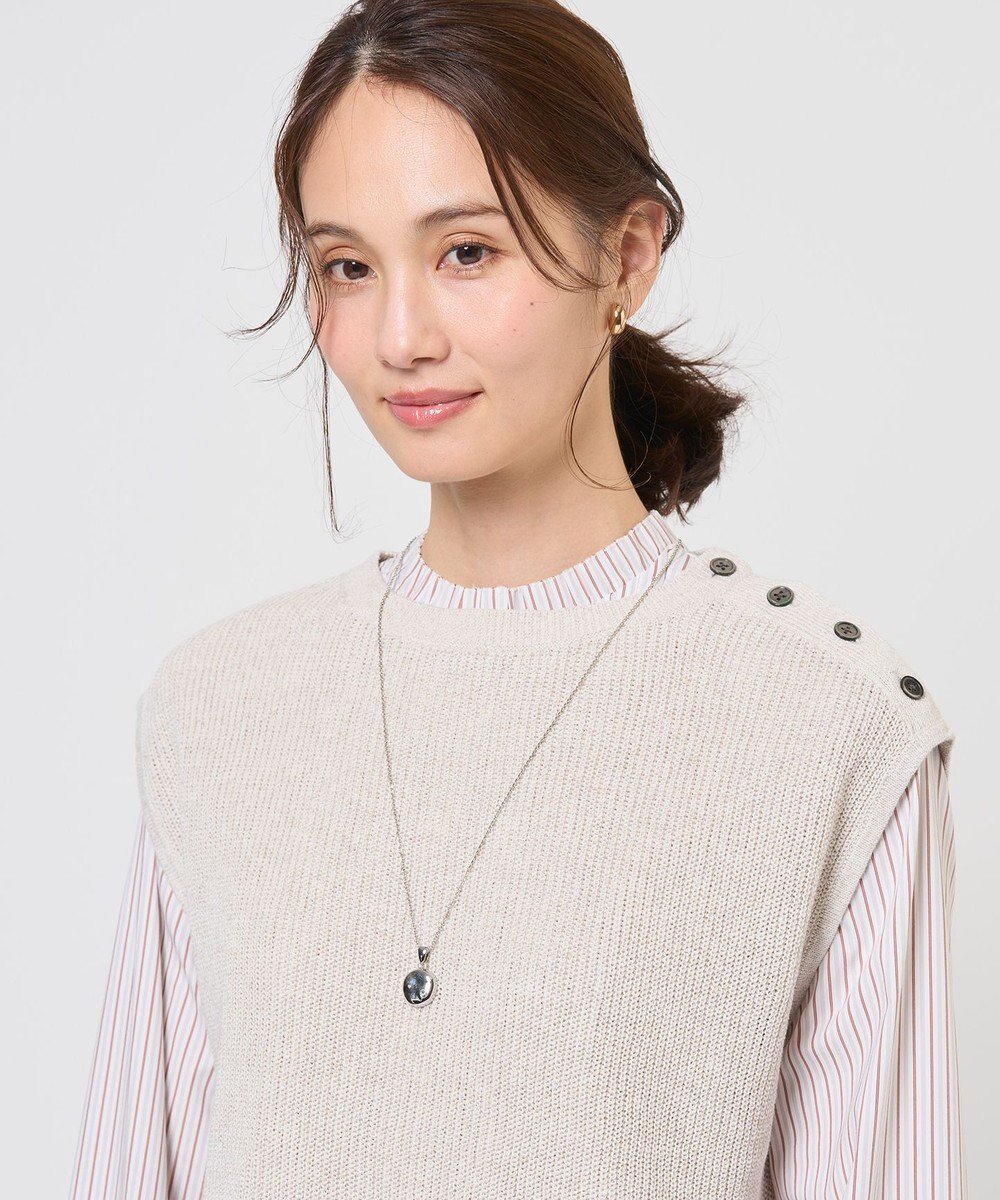 J.PRESS LADIES 【リバーシブル】ワントップ ネックレス 