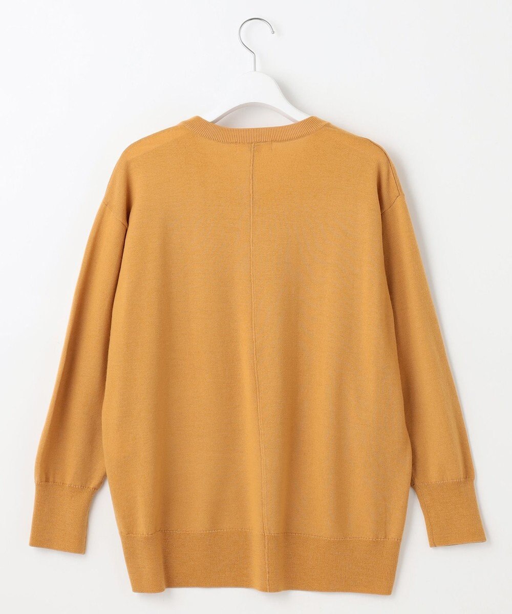 J.PRESS LADIES L 【洗える】EASY WOOL Vネック ニット 