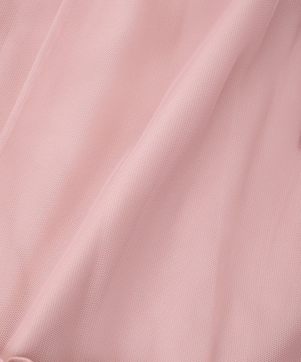 earth music&ecology リボンチュールティアードスカート 