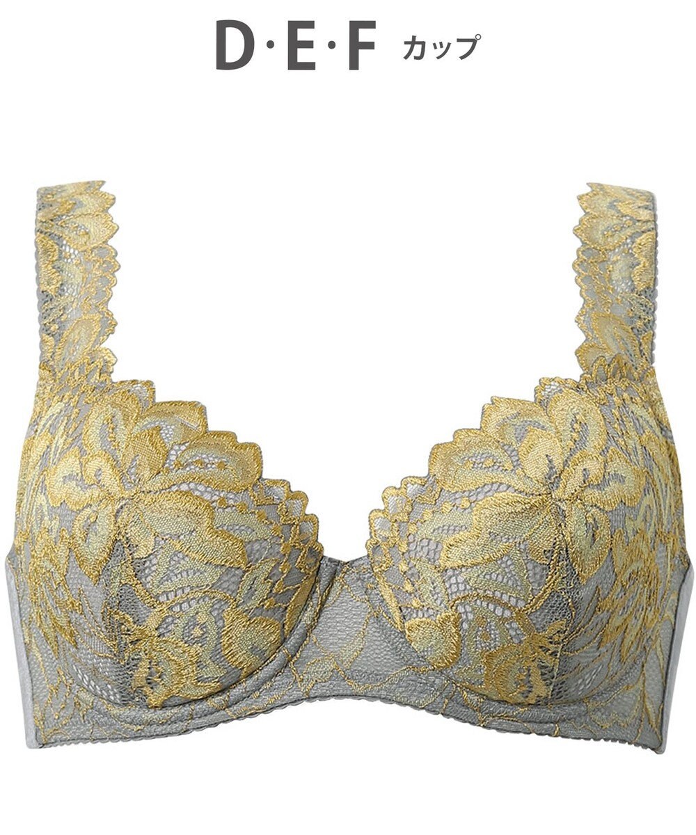 Wing ブラジャー Wing Lesiage 包みこむようなフィット感 安定感のあるつけごこち 肩にくいこみにくい ブラ PB3010 ウイング／ワコール 