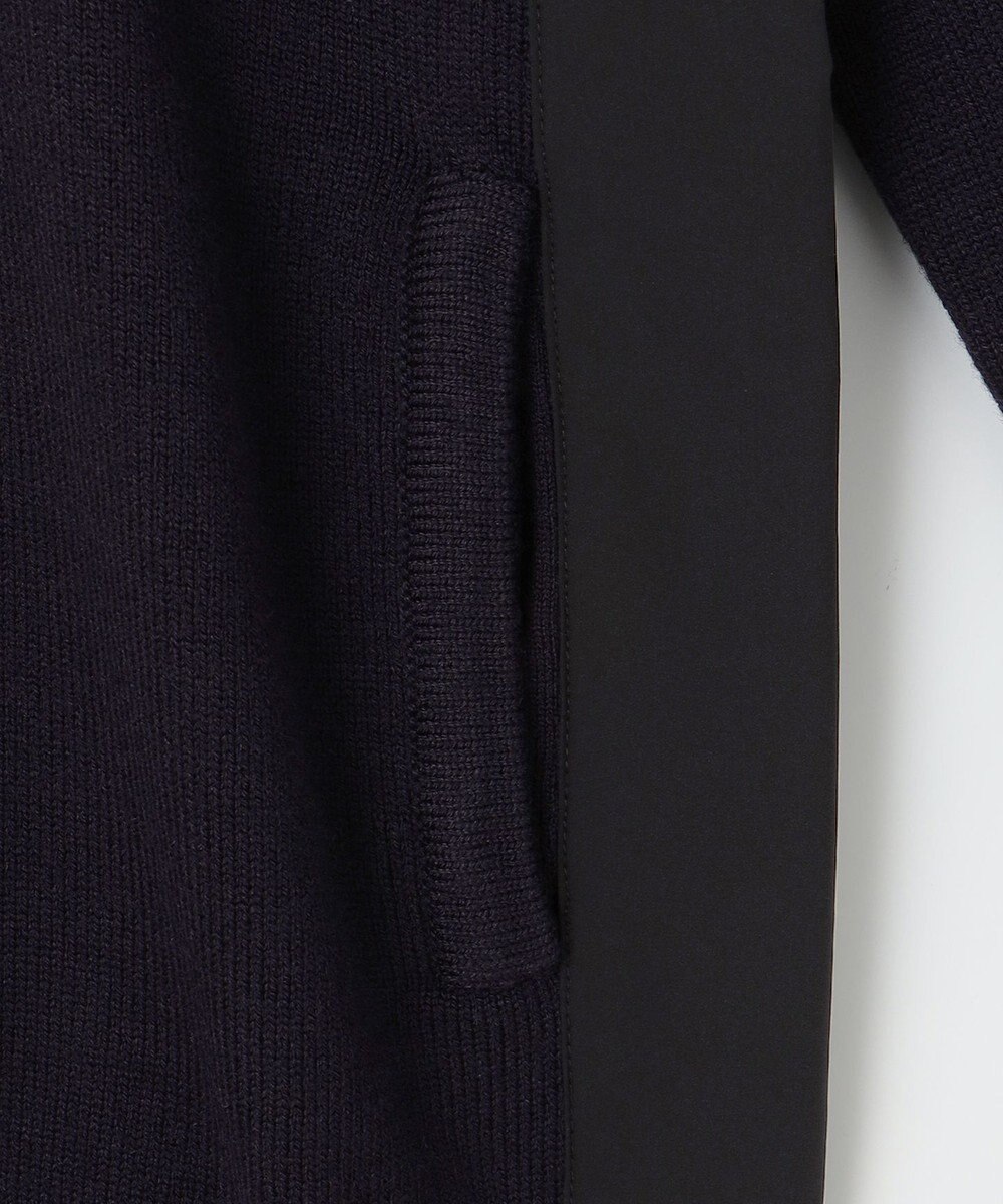 23区GOLF 【MEN】【ウォッシャブル】サドルショルダー クルーニット 