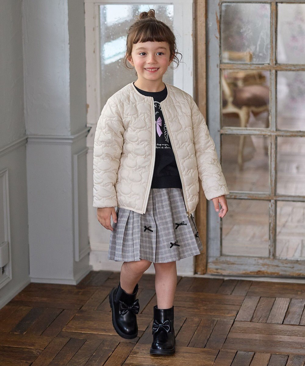 ANY KIDS リボンサイドゴアブーツ 