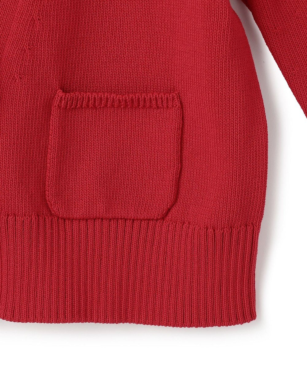 BEIGE， HELIODOR / マリンボタンクロップドカーディガン 