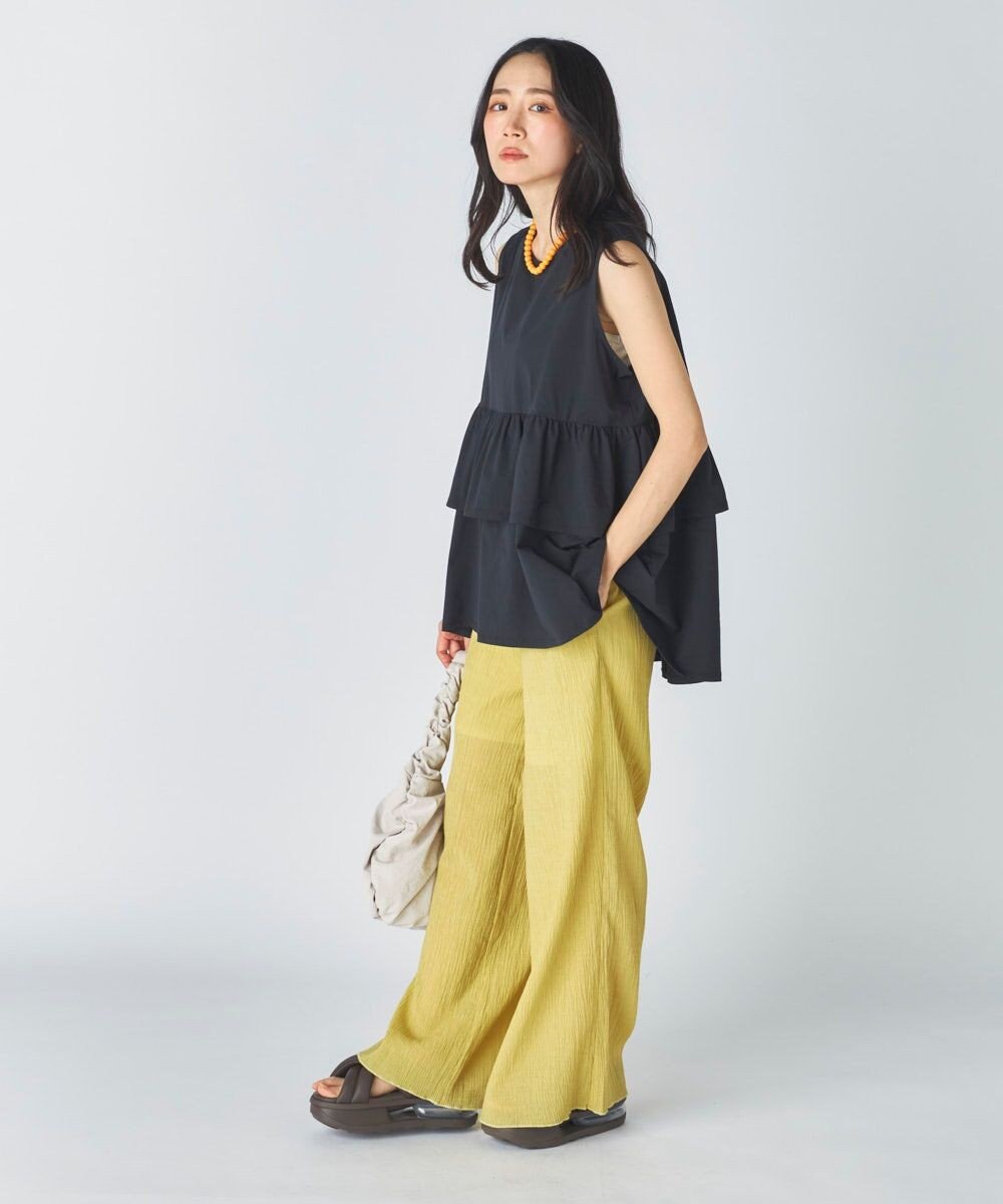 OP／FILA 【Ocean Pacific】らくティブ｜ティアードフリルデザインタンクトップ 