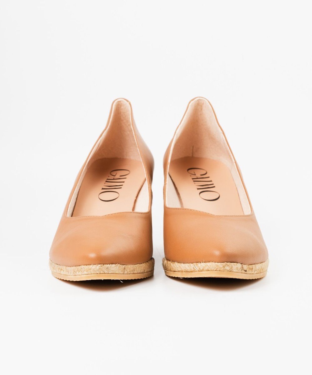 gaimo 【GAIMO/ガイモ】Vカットエスパドリーユパンプス 