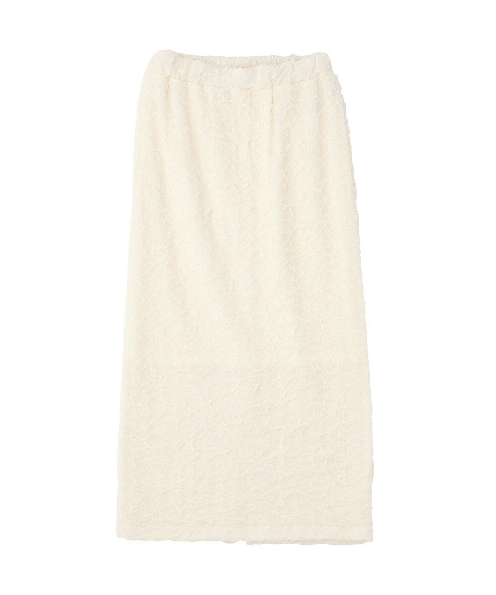 Green Parks 表面感ポコポコＩラインスカート 