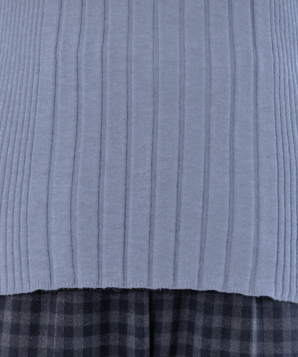 Tiaclasse 【新色追加・洗える】ランダムリブニットプルオーバー 