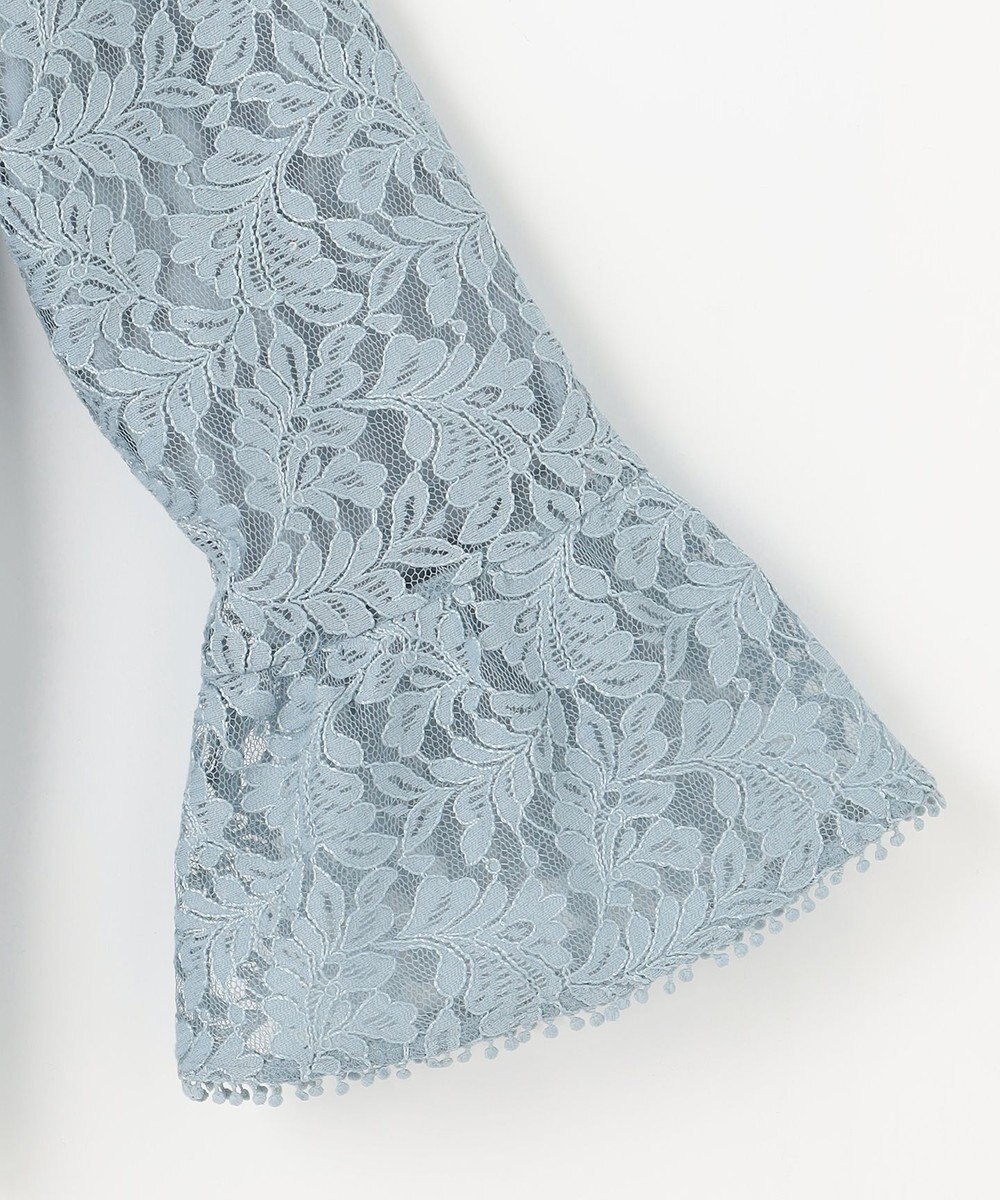 組曲 L 【23SS】ラッセルフラワーレースブラウス 