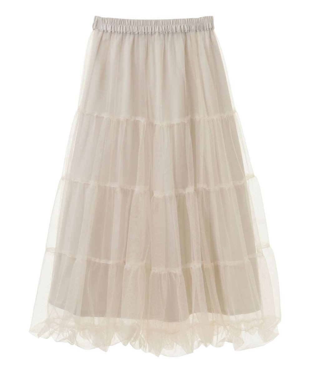 earth music&ecology チュールバルーンスカート 