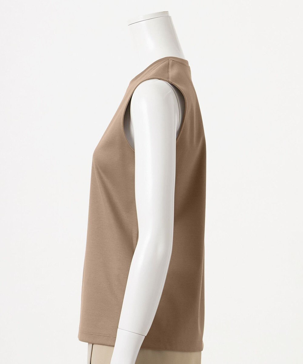 23区 【エステータ】スーピマコットン プレミアムジャージー ノースリーブTシャツ 