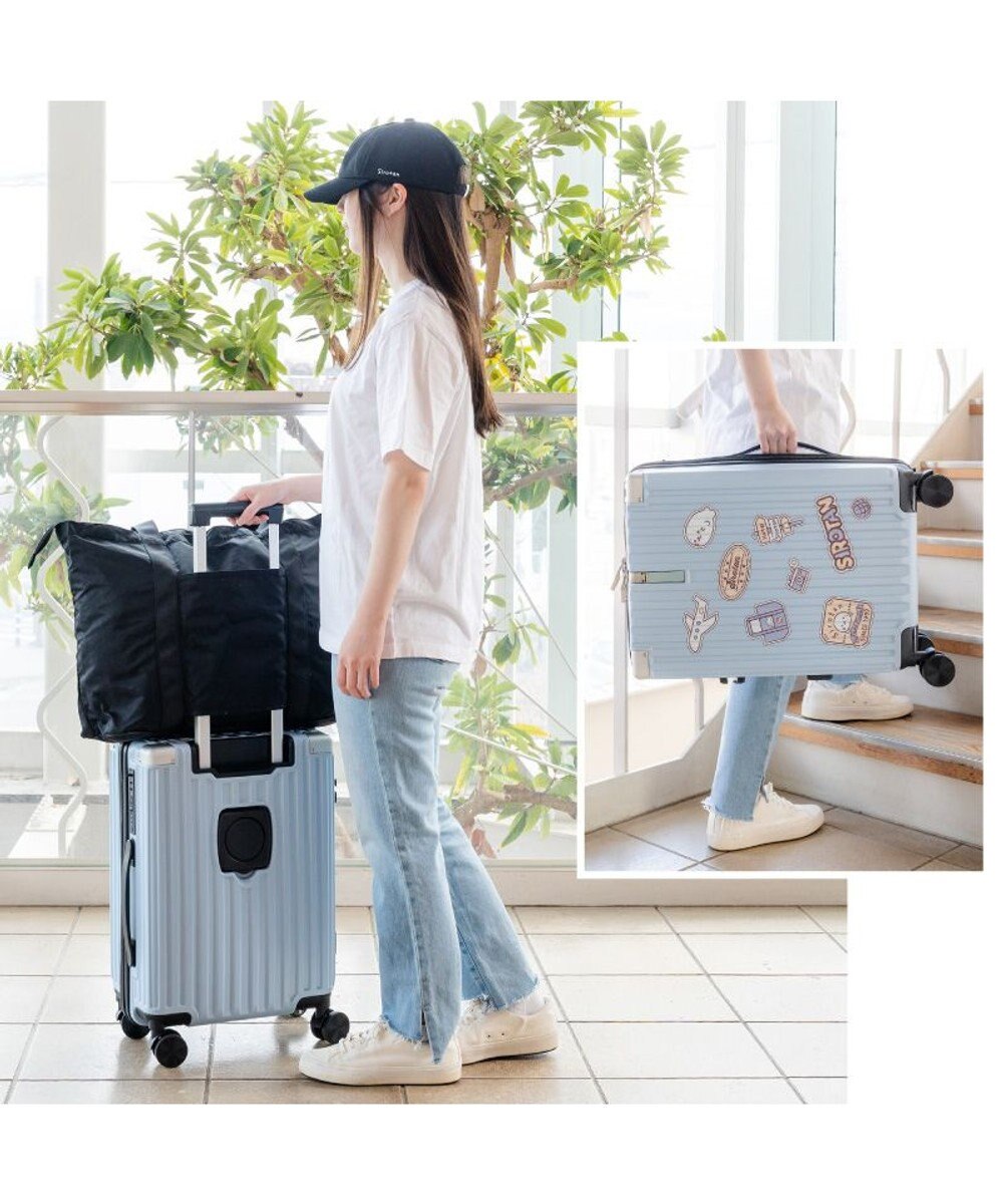 Mother garden しろたん スーツケース 《トラベル柄》 