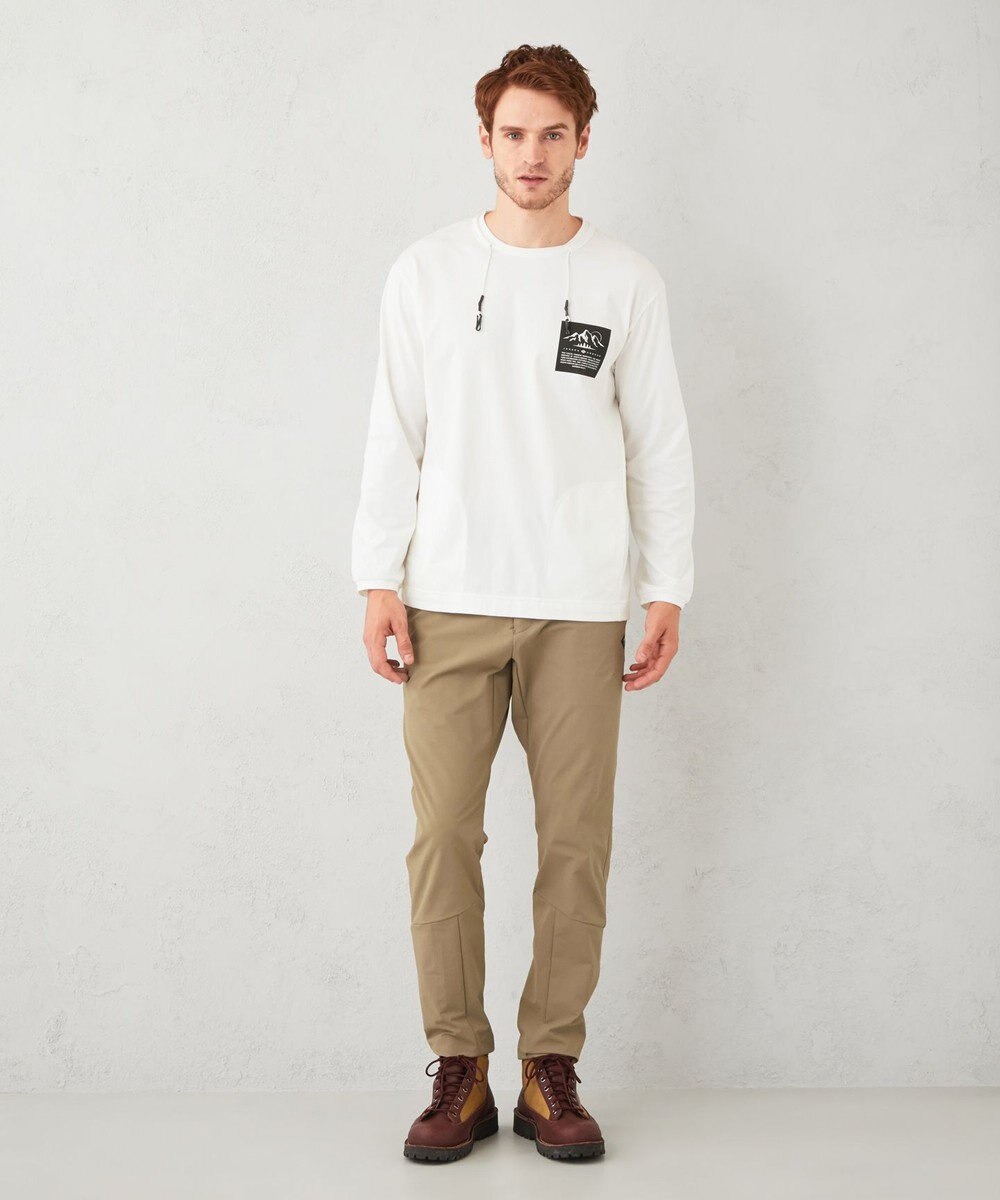 JOSEPH ABBOUD MOUNTAIN 【UNISEX】マスクホルダー付 オーガニックTシャツ 