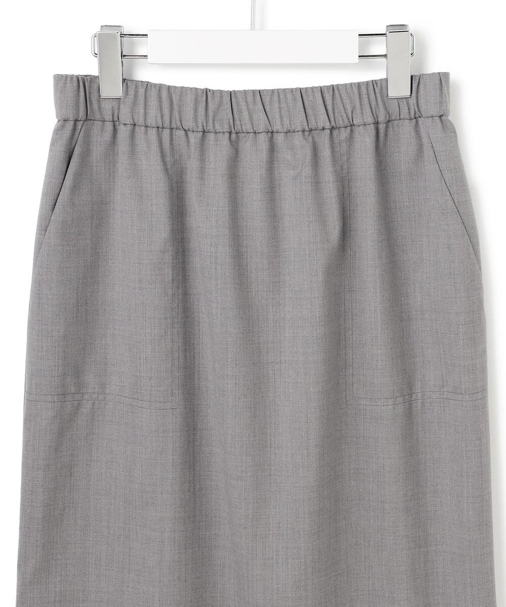 ICB 【洗える】T/Wブロード ナロースカート 