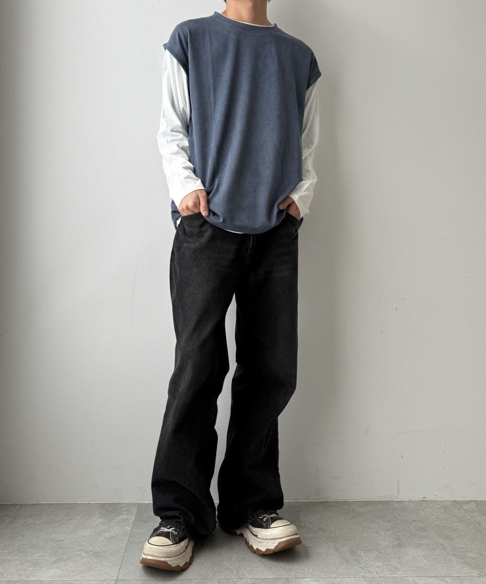 WEGO フェイクスウェードベストT（LS） 